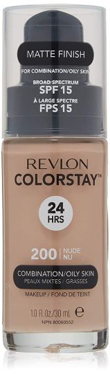 Base Líquida de Maquillaje Revlon ColorStay Makeup Combination Oily Skin  Spf 15 x 30 ml